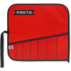 Proto Red Canvas 7-Pocket Tool Roll - All Tool & Supply