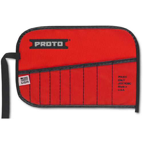 Proto Red Canvas 9-Pocket Tool Roll - All Tool & Supply