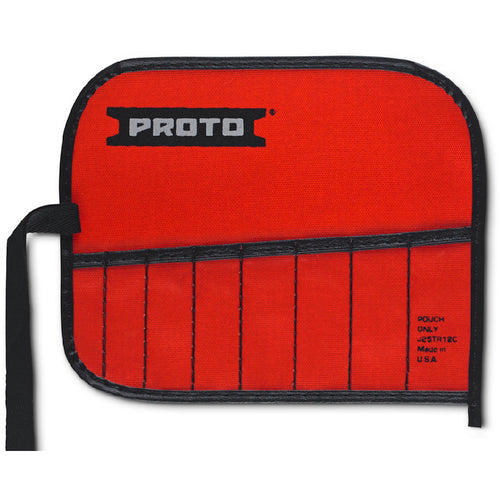 Proto Red Canvas 8-Pocket Tool Roll - All Tool & Supply