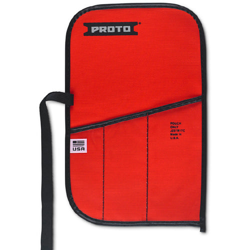 Proto Red Canvas 3-Pocket Tool Roll - All Tool & Supply