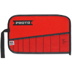 Proto Red Canvas 9-Pocket Tool Roll - All Tool & Supply