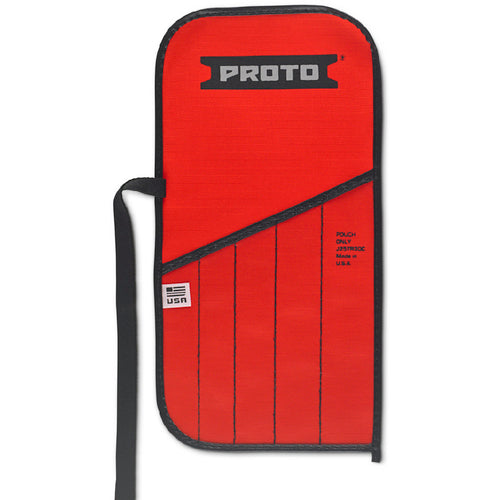 Proto Red Canvas 5-Pocket Tool Roll - All Tool & Supply