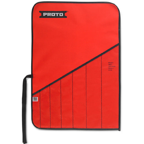 Proto Red Canvas 7-Pocket Tool Roll - All Tool & Supply