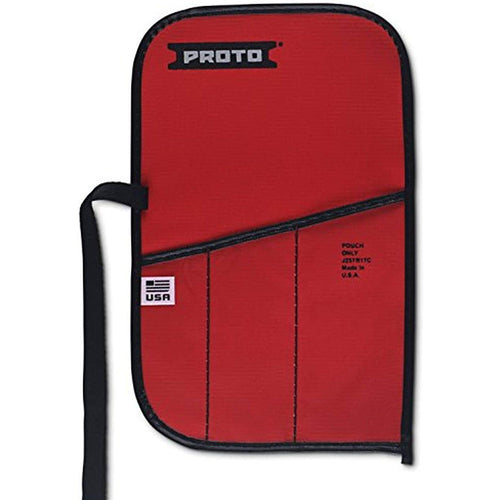 Proto Red Canvas 3-Pocket Tool Roll - All Tool & Supply