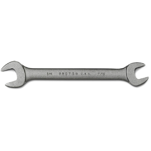 Proto Black Oxide Open-End Wrench - 11/16″ × 3/4″ - All Tool & Supply