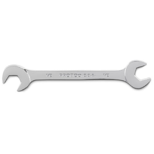 Proto Full Polish Angle Open-End Wrench - 1/2″ - All Tool & Supply