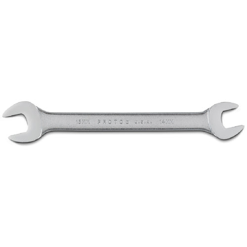 Proto Satin Open-End Wrench - 14 mm × 15 mm - All Tool & Supply