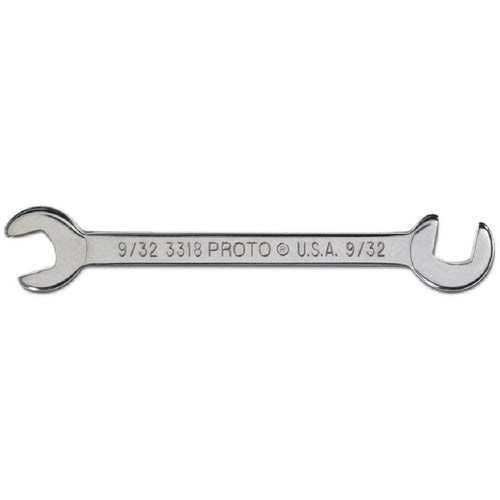 Proto Short Satin Angle Open-End Wrench - 9/32″ - All Tool & Supply