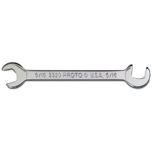 Proto Short Satin Angle Open-End Wrench - 5/16″ - All Tool & Supply