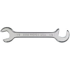 Proto Short Satin Angle Open-End Wrench - 1/2″ - All Tool & Supply