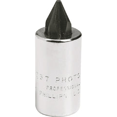 Proto 1/4″ Drive Phillips Screwdriver Bit Socket - # 1 - All Tool & Supply