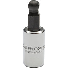 ‎Proto 1/4″ Drive Ball End Hex Bit Socket - 1/4″ - All Tool & Supply