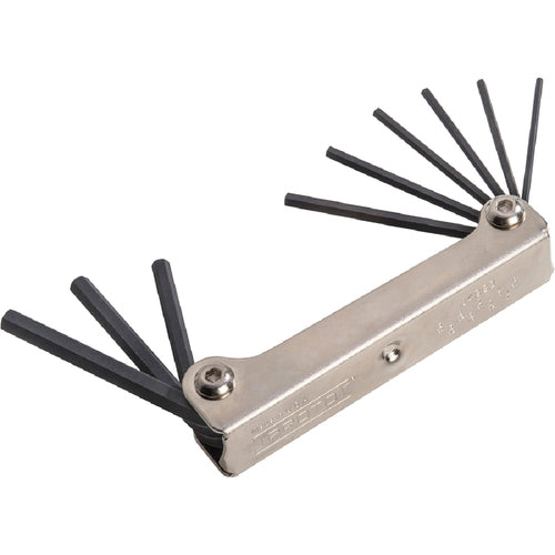 ‎Proto 9 Piece Folding Hex Key Set: 5/64-1/4″ - All Tool & Supply