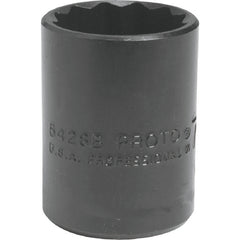 ‎Proto 1/2″ Drive Black Oxide Socket 1-1/16″ - 12 Point - All Tool & Supply