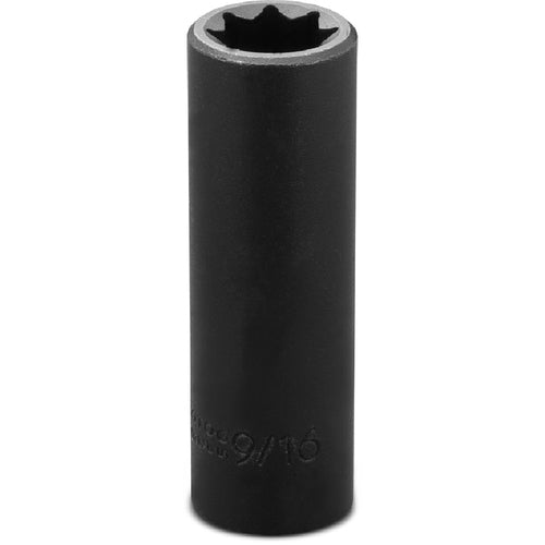 ‎Proto 1/2″ Drive Deep Impact Socket 9/16″ - 8 Point - All Tool & Supply