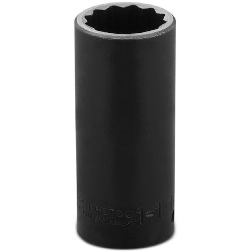 ‎Proto 1/2″ Drive Deep Impact Socket 1-1/16″ - 12 Point - All Tool & Supply