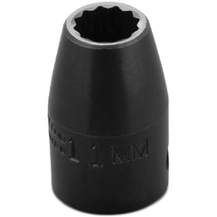 ‎Proto 1/2″ Drive Thin Wall Impact Socket 11 mm - 12 Point - All Tool & Supply