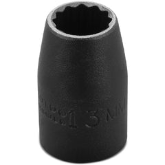 ‎Proto 1/2″ Drive Thin Wall Impact Socket 13 mm - 12 Point - All Tool & Supply