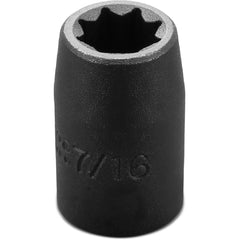 ‎Proto 1/2″ Drive Impact Socket 7/16″ - 8 Point - All Tool & Supply