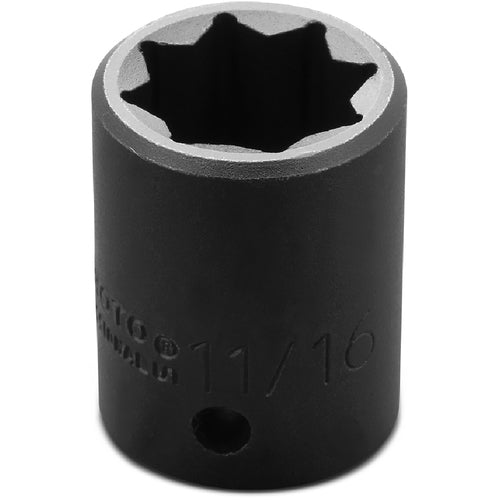 ‎Proto 1/2″ Drive Impact Socket 11/16″ - 8 Point - All Tool & Supply