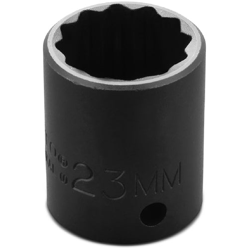 ‎Proto 1/2″ Drive Thin Wall Impact Socket 23 mm - 12 Point - All Tool & Supply