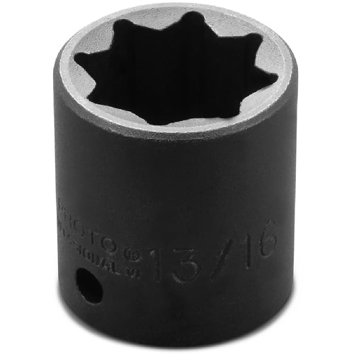 ‎Proto 1/2″ Drive Impact Socket 13/16″ - 8 Point - All Tool & Supply