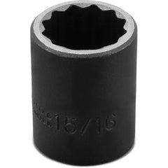 ‎Proto 1/2″ Drive Impact Socket 15/16″ - 12 Point - All Tool & Supply