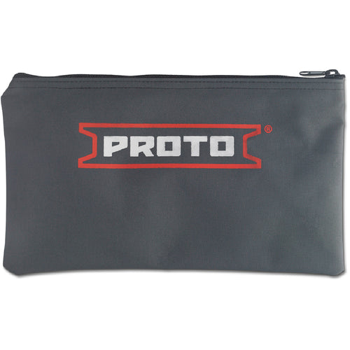 Proto All Purpose Polyester Zipper Tool Bag - 7″ × 12″ - All Tool & Supply