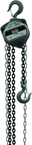 S90-100-20, 1-Ton Hand Chain Hoist with 20' Lift - All Tool & Supply