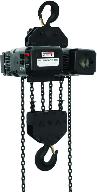 10AEH-34-20, 10-Ton VFD Electric Hoist 3-Phase with 20' Lift - All Tool & Supply