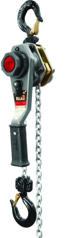 JLH Series 1 Ton Lever Hoist, 5' Lift with Overload Protection - All Tool & Supply