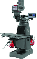 JTM-4VS-1 Mill With 3-Axis ACU-RITE 200S DRO (Quill) With X and Y-Axis Powerfeeds - All Tool & Supply