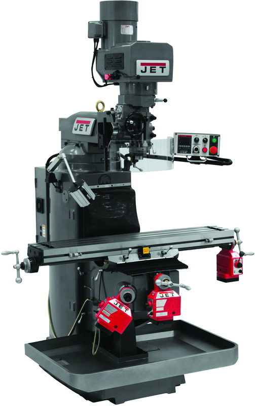 JTM-949EVS Mill With X, Y and Z-Axis Powerfeeds - All Tool & Supply