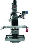 JTM-949EVS Mill With 3-Axis Acu-Rite 200S DRO (Knee) With X-Axis Powerfeed and Air Powered Draw Bar - All Tool & Supply