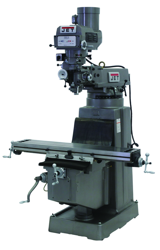 JTM-1050 Mill With 3-Axis Newall DP700 DRO (Quill) - All Tool & Supply