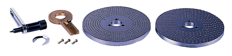 Dividing Plates - For 8; 10; 12" Rotary Table - All Tool & Supply