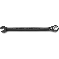 Proto Black Chrome Combination Reversible Ratcheting Wrench 6 mm - Spline - All Tool & Supply