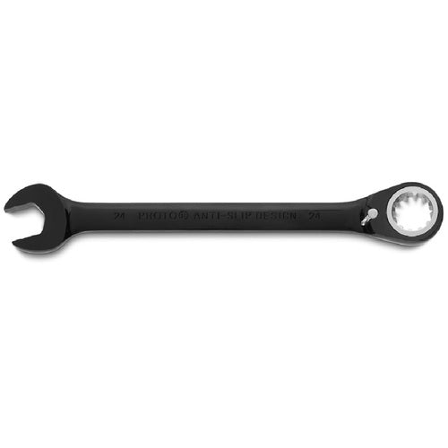 Proto Black Chrome Combination Reversible Ratcheting Wrench 7/32″ - Spline - All Tool & Supply