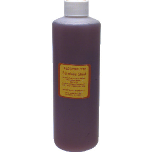 Electrolyte Solution - 16 oz - Stainless Steel - All Tool & Supply