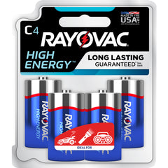 C High Energy Alkaline Batt-4Pk - All Tool & Supply