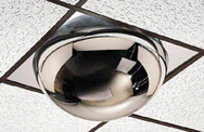 22" Dome- 2x4' 360° Drop-In Ceiling Mount - Safety Mirror - All Tool & Supply