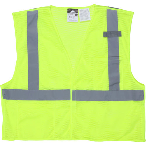 CLS2 LIME POLY VEST LF S