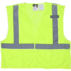 CLS2 LIME POLY VEST LF XL