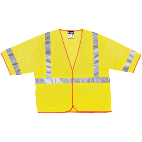 MESH VEST 2″ SLVR TAPE 3X