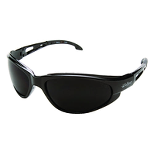 Smoke Lens - Fog & Scratch Resistant - Flex Nylon Black Frame - All Tool & Supply