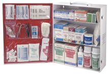 First Aid Kit - 3-Shelf Industrial Cabinet - All Tool & Supply