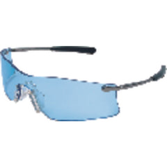 Safety Glasses - Light Blue - Anti-Fog Lens - Metal T4 Style - All Tool & Supply