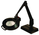 28" Arm 1.75X LED Magnifier Desk Base W/ Floating Arm Circline - All Tool & Supply