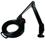 28" Arm 2.25X LED Mag Ben Bench Clamp, Floating Arm Circline - All Tool & Supply