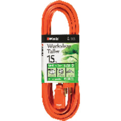 Extension Cord - 15' Medium Duty 1-Outlet (Outdoor Style) - All Tool & Supply